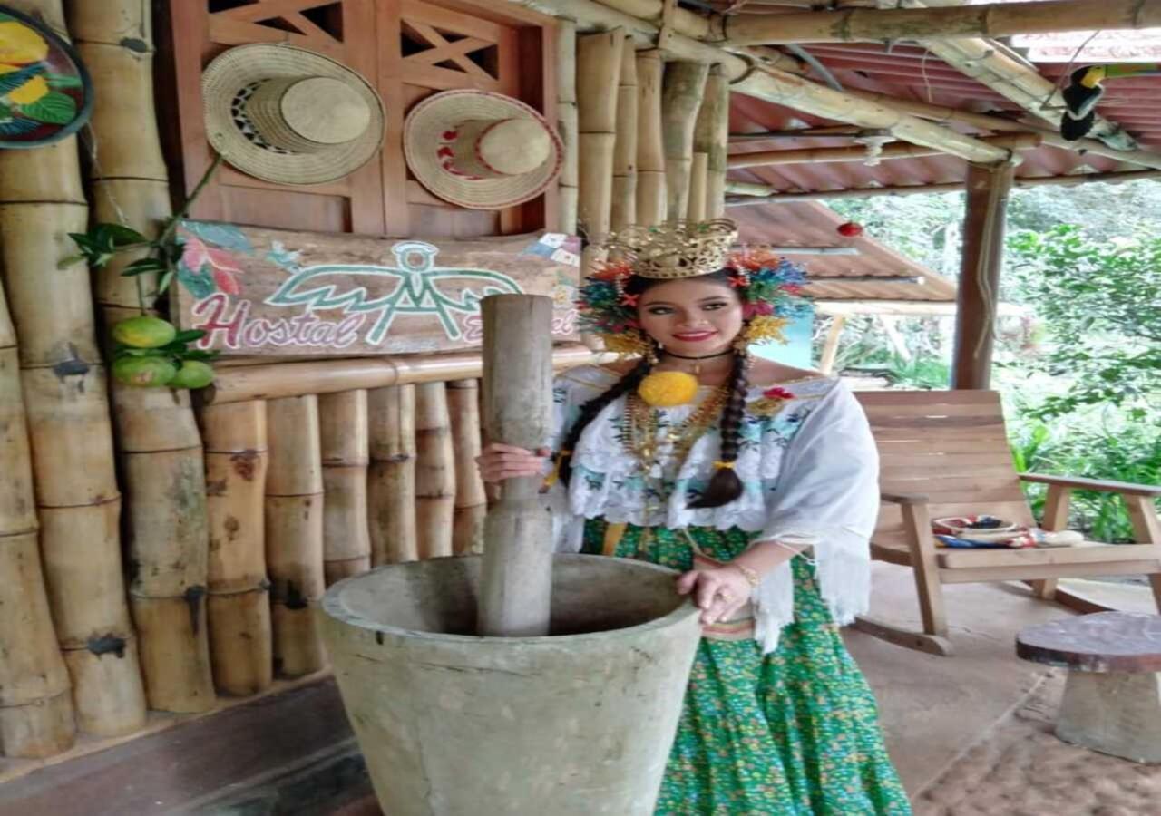 Pajonal Arriba Hostal Familiar El Angel Panama B&B מראה חיצוני תמונה